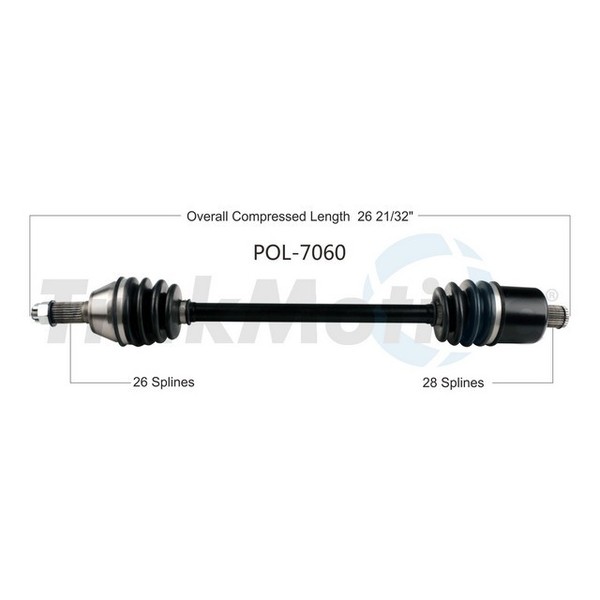 Surtrack Axle Drive Axle Assembly, Pol-7060 POL-7060